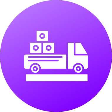 Modern oto tamir simgesinin vektör illüstrasyonu