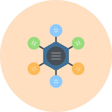 covid 19 virüs simgesi, vektör illüstrasyonu