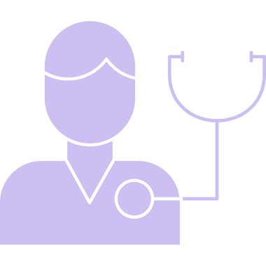 Doktor. simge simgesi basit tasarım