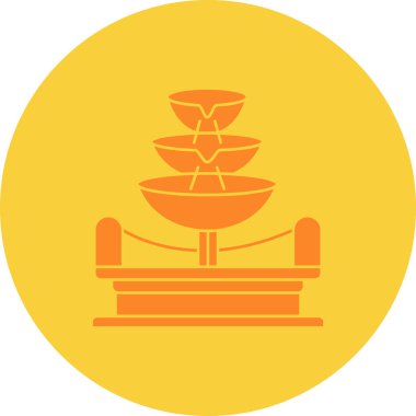 Modern simgenin vektör illüstrasyonu