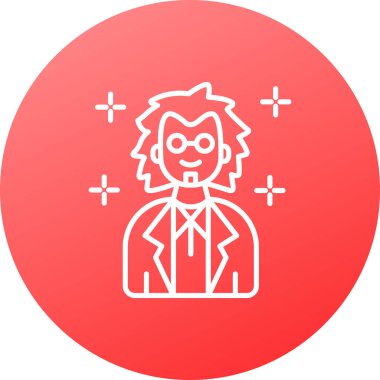 Modern simgenin vektör illüstrasyonu