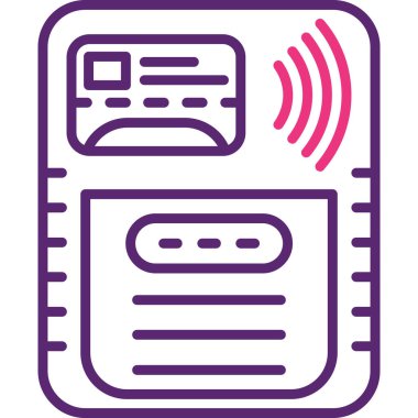 Radyo. Web simgesi basit illüstrasyon