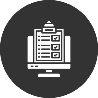 Modern simgenin vektör illüstrasyonu