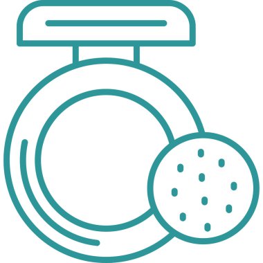 yiyecek ikonu vektör illüstrasyonu