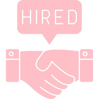 İş. Web simgesi basit illüstrasyon