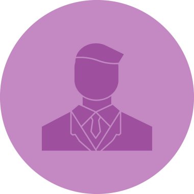 Avatar simgesi, vektör illüstrasyonu