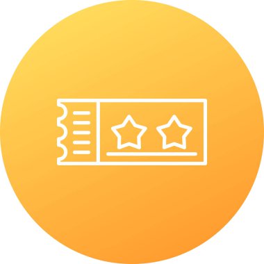 derecelendirme düz vektör simgesi