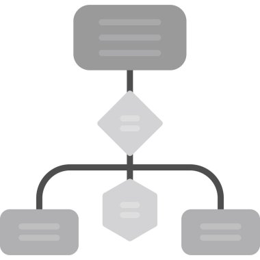ağ bağlantısı simgesi, basit illüstrasyon