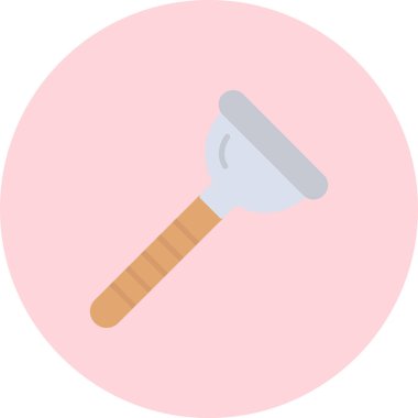 Çekiç. Web simgesi basit illüstrasyon