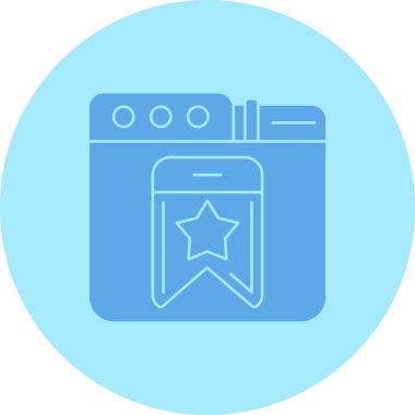 Mutfak ağ simgesi vektör illüstrasyonu