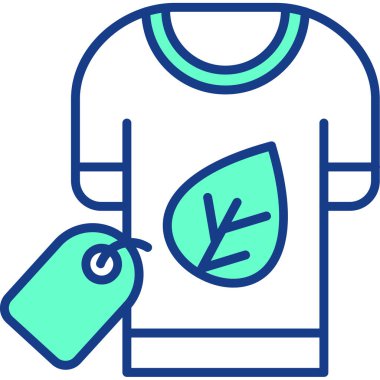 Gömlek. Web simgesi basit illüstrasyon