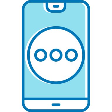 - Telefon. Web simgesi basit illüstrasyon