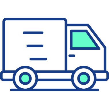 araba simgesi modern vektör illüstrasyonu