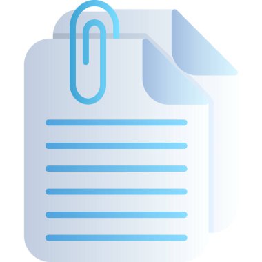 doküman dosya simgesi doldurulmuş özet biçimi