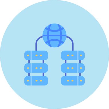 Ağ web simge vektör çizim