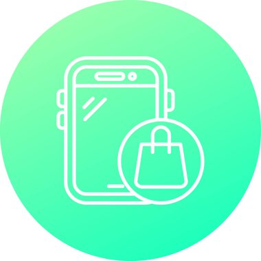 çanta simgesi vektör illüstrasyonu