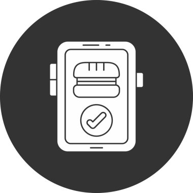 vektör cep telefon simgesi