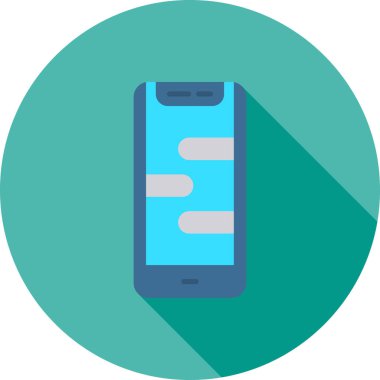 Telefon simgesi vektör illüstrasyonu