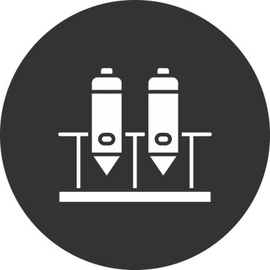 Seo simgesinin vektör illüstrasyonu