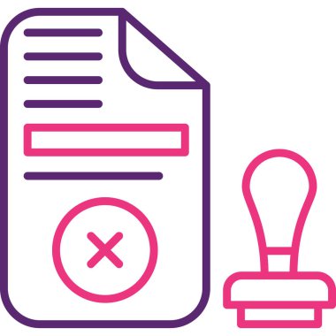 Kontrol listesi simgesi vektör illüstrasyonu