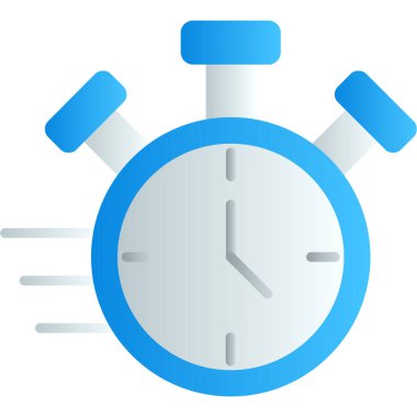 zaman izleme simgesi, izometrik 3d biçimi