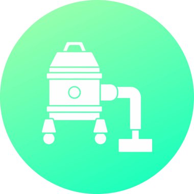 robot. Web simgesi basit illüstrasyon