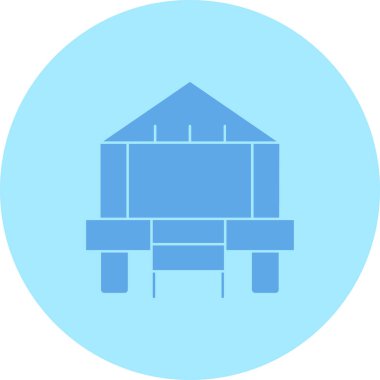 Modern b 'nin vektör illüstrasyonu eksik simgesi