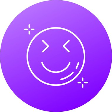 Dış hatlar biçiminde emoji yüz simgesi