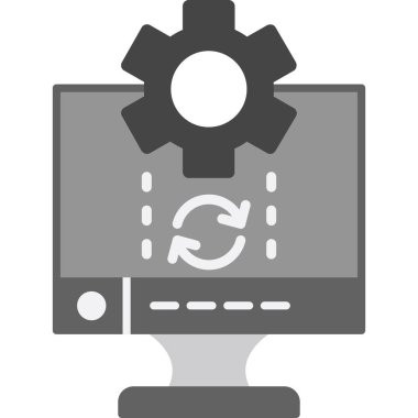 ayar simgesi vektör illüstrasyonu