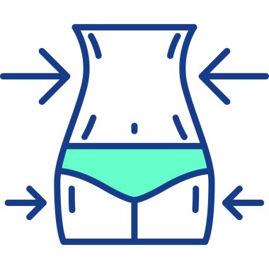 Şort. Web simgesi basit illüstrasyon