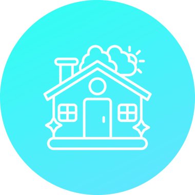 Vektör Ev simgesi illüstrasyonu