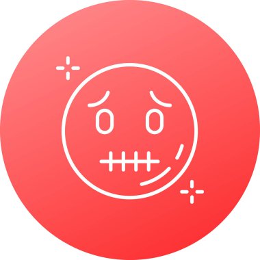 Moda biçimi arka grubunda emoji simgesi