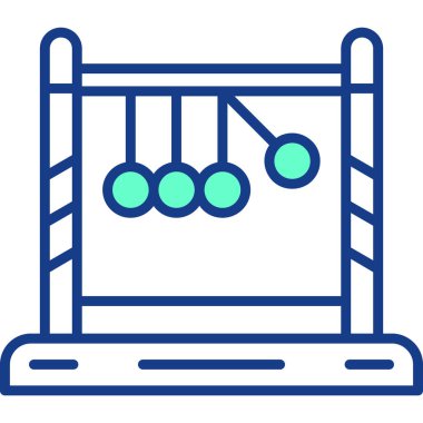 Abaküs. Web simgesi basit illüstrasyon