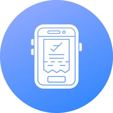 vektör cep telefon simgesi