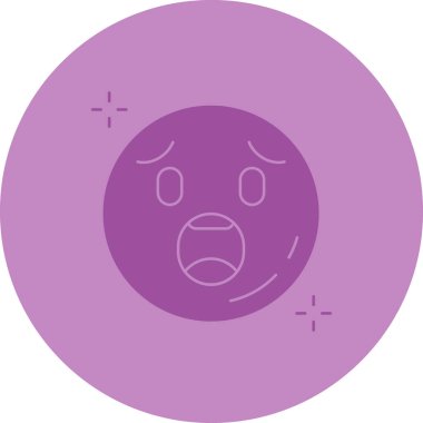 emoji. Web simgesi basit illüstrasyon