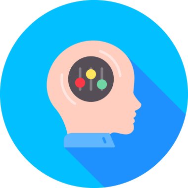 insan baş kutsal kişilerin resmi, vektör çizim