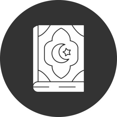 İslam simgesinin vektör illüstrasyonu