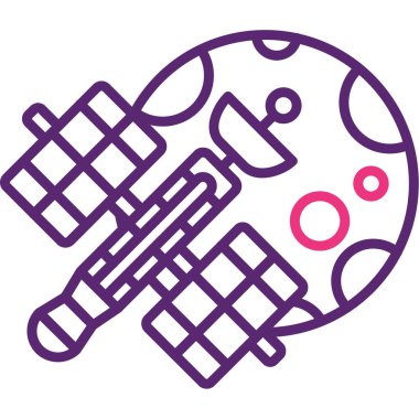 Çikolata şekerleri simgesi, vektör illüstrasyonu