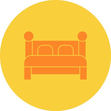 Kanepe. Web simgesi basit illüstrasyon