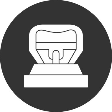 Modern b 'nin vektör illüstrasyonu eksik simgesi