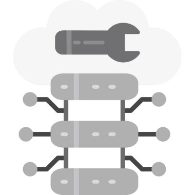 bulut teknolojisi veri simgesi