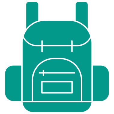 Radyonun basit vektör simgesi modern illüstrasyonu