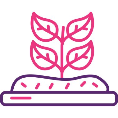 Gıda simgesinin vektör illüstrasyonu