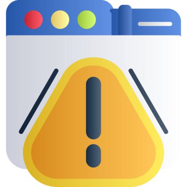 Modern bir simgenin vektör illüstrasyonu