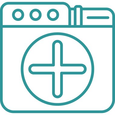 seo modern simgesinin vektör illüstrasyonu