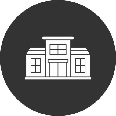 ev simgesi vektör illüstrasyonu