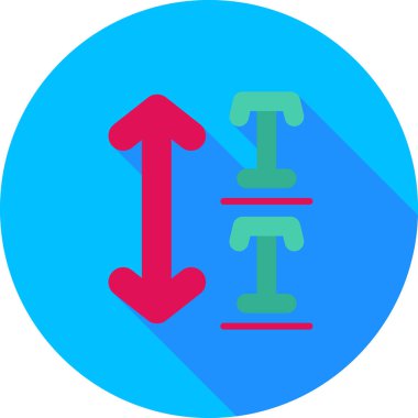 Bir b eksikliği simgesinin vektör çizimi