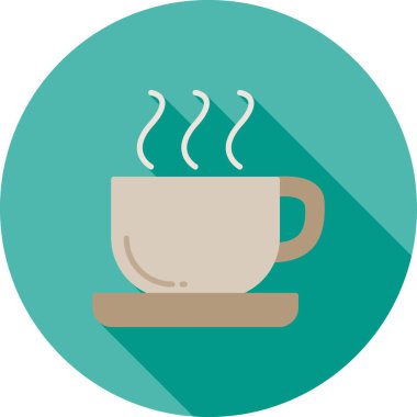 kahve fincanı vektör simgesi