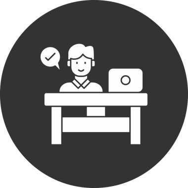 Modern simgenin vektör illüstrasyonu