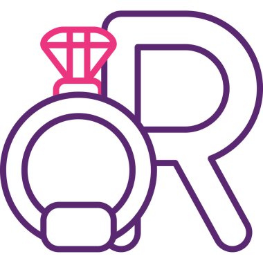 Tek izole edilmiş Noel simgesinin vektör çizimi